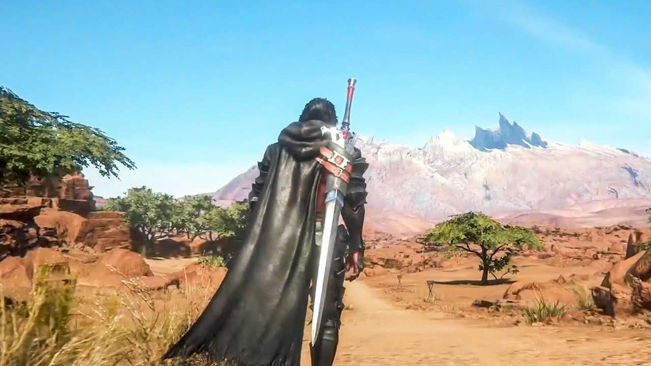FF16の最新映像　美麗な景観は期待大！！