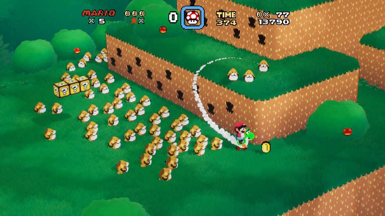 名作が新たな形に！『スーパーマリオワールド』を365日かけて3D化